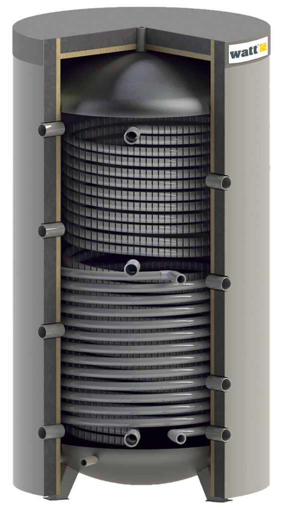 WATT HYGENIC Zbiornik buforowy 1W INOX + 1W 500l