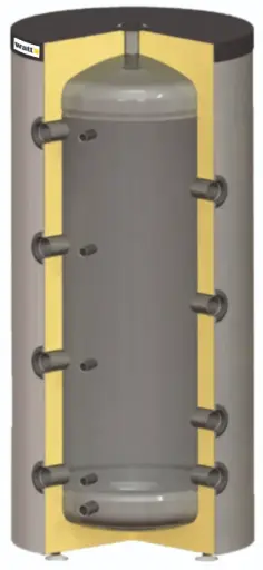[WB0.200] WATT Zbiornik buforowy 200l