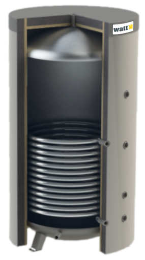 [WBS1.300] WATT SLIM Zbiornik buforowy 1W 300l